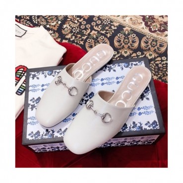 Gucci 2019 Ladies Leather Slipper - 구찌 2019 여성 레더 슬리퍼 GUCS0014,Size(225 