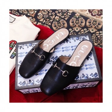Gucci 2019 Ladies Leather Slipper - 구찌 2019 여성 레더 슬리퍼 GUCS0013,Size(225 