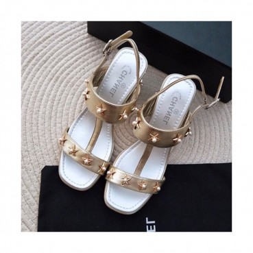 Chanel 2019 Ladies Leather Sandal - 샤넬 2019 여성용 레더 샌들 CHAS0016.Size(220 