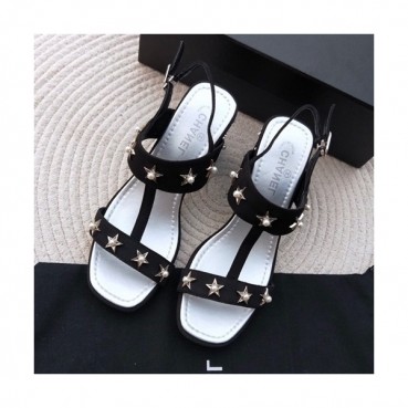 Chanel 2019 Ladies Leather Sandal - 샤넬 2019 여성용 레더 샌들 CHAS0014.Size(220 