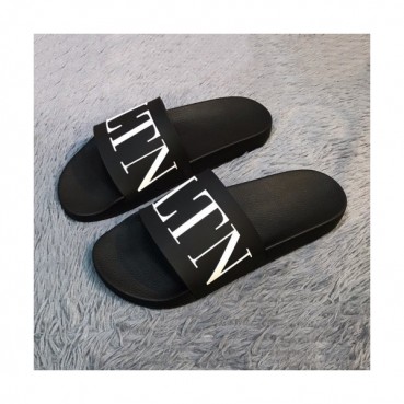 Valentino 2019 Mm/Wm Logo Casual Slipper - 발렌티노 남자 로고 캐쥬얼 슬리퍼 Val014x.Size(225 