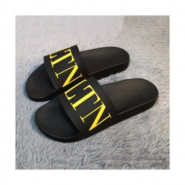 Valentino 2019 Mm/Wm Logo Casual Slipper - 발렌티노 남자 로고 캐쥬얼 슬리퍼 Val013x.Size(225 