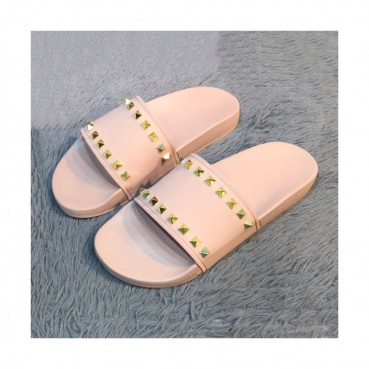 Valentino 2019 Mm/Wm Stud Casual Slipper - 발렌티노 남자 스터드 캐쥬얼 슬리퍼 Val011x.Size(225 