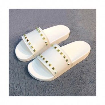 Valentino 2019 Mm/Wm Stud Casual Slipper - 발렌티노 남자 스터드 캐쥬얼 슬리퍼 Val010x.Size(225 