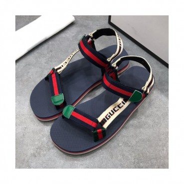 Gucci 2019 Mens Logo Strap Sandal - 구찌 남성 로고 스트랩 샌들 Guc01216x.Size(240 