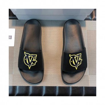 [여름추천템]Givenchy 2019 Mens Star Leather Slipper - 지방시 남성 스타 레더 슬리퍼 Giv0188x.Size(240 