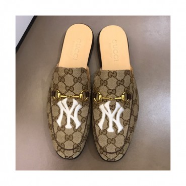 Gucci 2019 Mens Horsbit Yankees Blopper-mule 