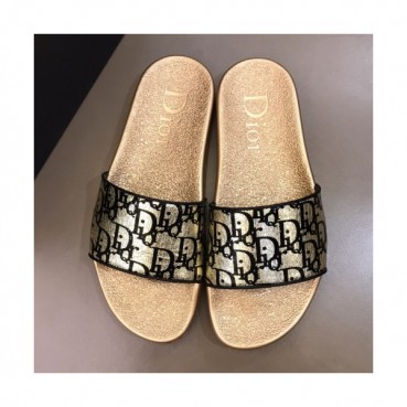 [여름추천템]Dior 2019 Mens Initial Logo Slipper - 디올 남성 이니셜 로고 슬리퍼 Dio0303x.Size(240 