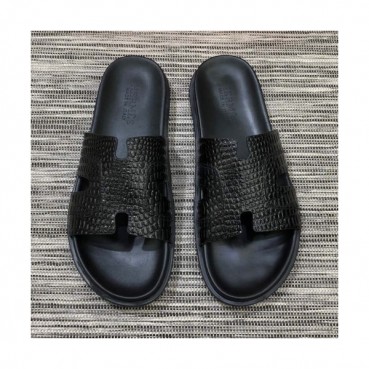 Hermes 2019 Mens Classic Oasis Leather Sandal - 에르메스 남성 클래식 오아시스 레더 샌들 Her0286x.Size(240 