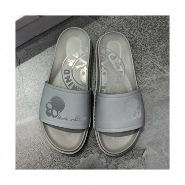 Mastermind 2019 Mens Skull Logo Leather Slipper - 마스터마인드 남성 스컬 로고 레더 슬리퍼 Mas0022x.Size(240 
