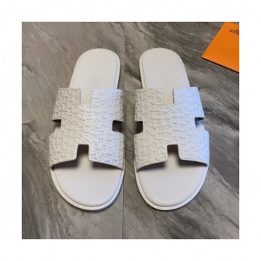 Hermes 2019 Mens Classic Oasis Leather Sandal - 에르메스 남성 클래식 오아시스 레더 샌들 Her0277x.Size(240 