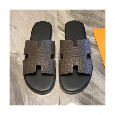 [특가세일]Hermes 2019 Mens Classic Oasis Leather Sandal - 에르메스 남성 클래식 오아시스 레더 샌들 Her0275x.Size(240 