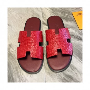 [특가세일]Hermes 2019 Mens Classic Oasis Leather Sandal - 에르메스 남성 클래식 오아시스 레더 샌들 Her0276x.Size(240 