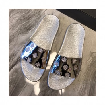 [여름추천템]Dior 2019 Mens Initial Logo Leather Slipper - 디올 남성 이니셜 로고 레더 슬리퍼 Dio0256x.Size(240 