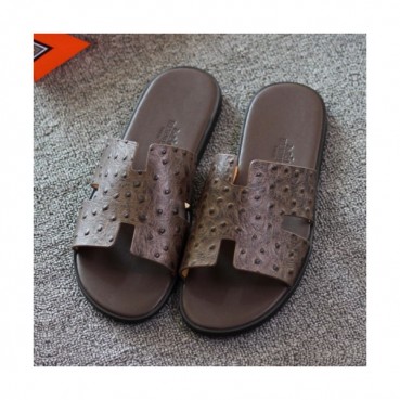 Hermes 2019 Mens Classic Oasis Leather Sandal - 에르메스 남성 클래식 오아시스 레더 샌들 Her0271x.Size(245 