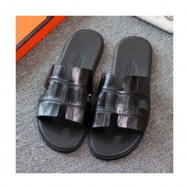 Hermes 2019 Mens Classic Oasis Leather Sandal - 에르메스 남성 클래식 오아시스 레더 샌들 Her0264x.Size(245 