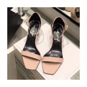 Saint Laurent 2019 Womens Patent Strap Sandal - 입생로랑 여성 페이던트 스트랩 샌달 Ysl0050x.Size(220 
