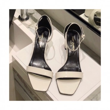 Saint Laurent 2019 Womens Patent Strap Sandal - 입생로랑 여성 페이던트 스트랩 샌달 Ysl0049x.Size(220 