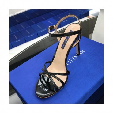 Stuart Weitzman 2019 Womens Patent Strap Sandal - 슈트어트 와이츠먼 여성 페이던트 스트랩 샌달 Stu002x.Size(225 