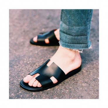 Hermes 2019 Mens Classic Oasis Leather Sandal - 에르메스 남성 클래식 오아시스 레더 샌들 Her0255x.Size(245 