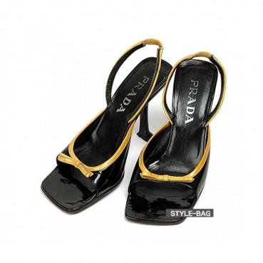 Prada 2019 Women's Enamel Ribbon Sandal - 프라다 여성 에나멜 리본 샌들 Pra0531x.Size(225 