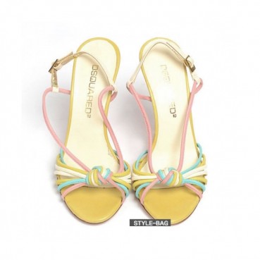 Dsquared2  2019 Womens Strap Leather Sandal - 디스퀘어드2 여성 스트랩 레더 샌들 Dsq0018x.Size(225 