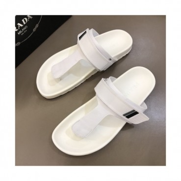 Prada 2019 Mens Velcro Strap Slipper - 프라다 남성 벨크로 스트랩 슬리퍼 Pra0520x.Size(240 
