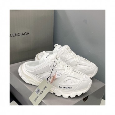 Balenciaga 2021 Women's Leather Slipper,BALS0253 - 발렌시아가 2021 여성용 레더 슬리퍼,Size(225