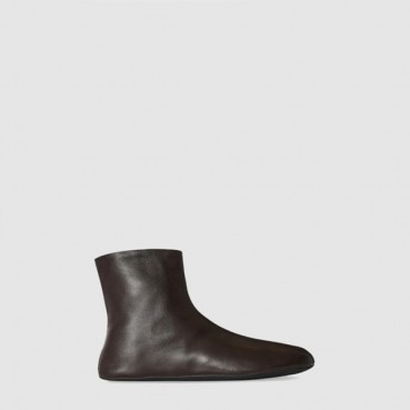 더 로우 여성 Stella 가죽 시어링 부츠 - The Row Womens Stella Leather Shearling Boots 