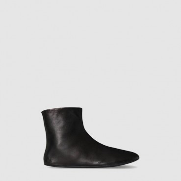 더 로우 여성 Stella 가죽 시어링 부츠 - The Row Womens Stella Leather Shearling Boots 