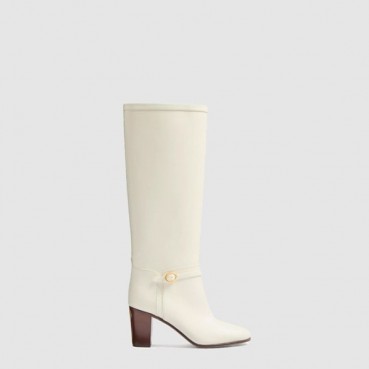 발렌티노 여성 패티 크러스트 레더 부츠 - Valentino Womens Patty Crust Leather Boots 