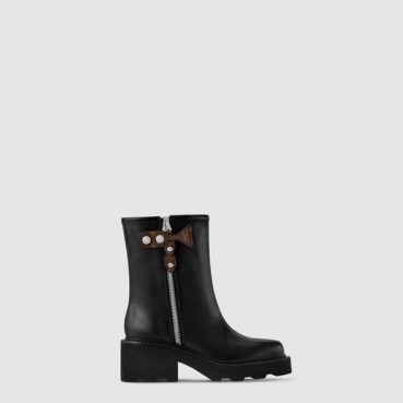 루이비통 여성 LV 보부르 앵클 부츠 - Louis vuitton Womens LV Beaubourg Ankle Boots 
