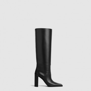 알라이아 여성 스퀘어 니 부츠 - Alaia Womens Square Knee Boots 