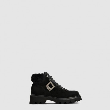 로저비비에 여성 비브 레인저스 트럭 부티 - Roger Vivier Womens Viv Rangers Truck Booties 