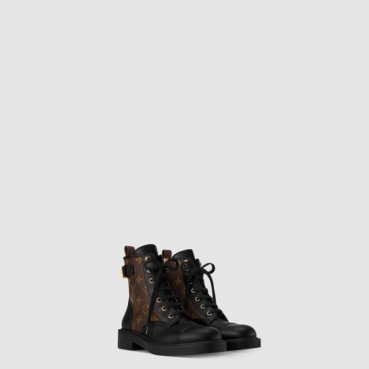 루이비통 여성 시티즌 플랫 레인저 부츠 - Louis vuitton Womens Citizen Flat Ranger Boots 