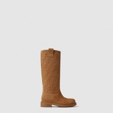 펜디 여성 스웨이드 부츠 - Fendi Womens Suede Boots 