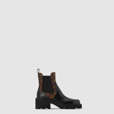 루이비통 여성 보부르 첼시 앵클 부츠 - Louis vuitton Womens Beaubourg Chelsea Ankle Boots 