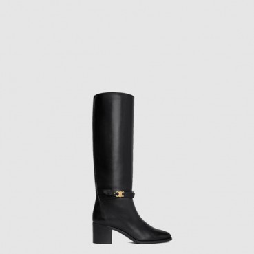 셀린느 여성 트리옹프 가란스 스트랩 하이 부츠 - Celine Womens Triomphe Garance Strap High Boots 
