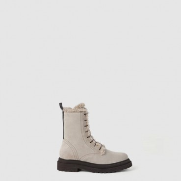 브루넬로쿠치넬리 여성 루프 스웨이드 부츠 - Brunello Cucinelli Womens Suede Boots With Loop Detail 