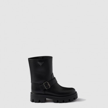 프라다 여성 가죽 부티 - Prada Womens Leather Booties 