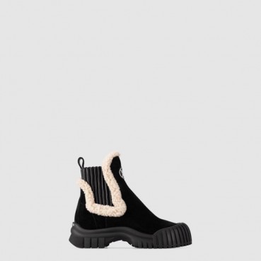 루이비통 여성 루비 플랫 앵클 부츠 - Louis vuitton Womens Ruby Flat Ankle Boots 