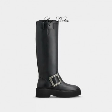로저비비에 여성 비브 레인저스 부츠 - Roger Vivier Womens Viv Rangers Boots 