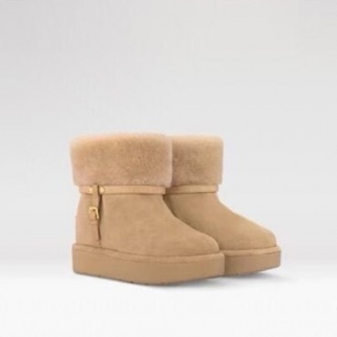 루이비통 여성 플랫폼 앵클 부츠 - Louis vuitton Womens Ankle Boots 