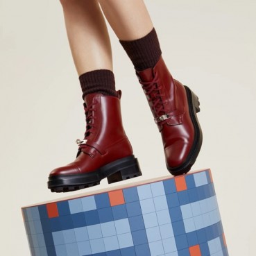 에르메스 여성 펑크 앵클 부츠 - Hermes Womens Funk Boots 