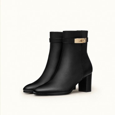 에르메스 여성 네오 앵클 부츠 - Hermes Womens Black Boots 