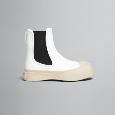 마르니 여성 파블로 화이트 가죽 첼시 부츠【매장120만원대】 - Marni Womens White Boots 
