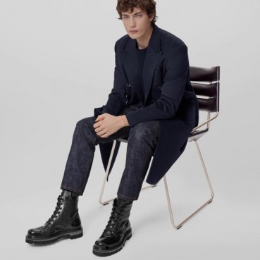 루이비통 남성 블랙 부츠 - Louis vuitton Mens Black Boots 