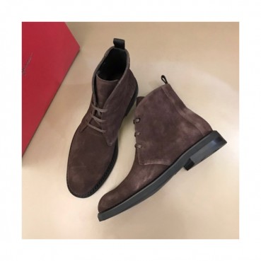 페라가모  남성 레더 부츠 Size(240 -275) 브라운 