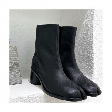 Maison Margiela 2021 Women's Leather Ankle Boots - 메종 마르지엘라 2021 여성용 레더 앵글부츠,Size(225