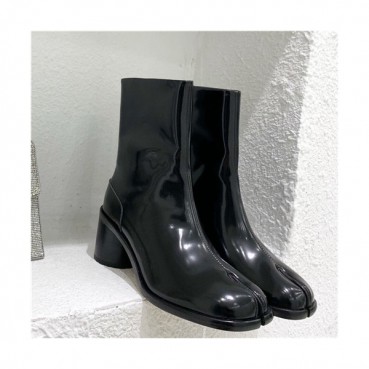 Maison Margiela 2021 Women's Leather Ankle Boots - 메종 마르지엘라 2021 여성용 레더 앵글부츠,Size(225